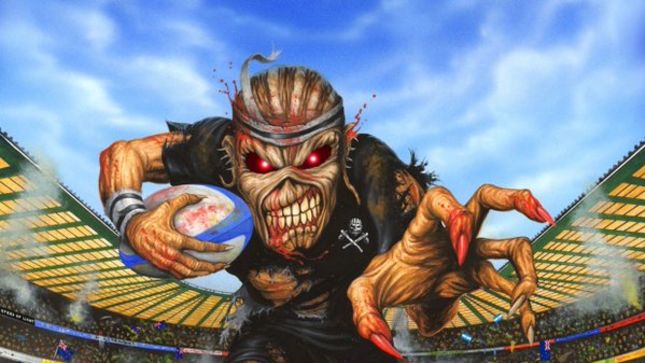 IRON MAIDEN Pay Tribute To New Zealand’s Rugby World Cup-Winning All Blacks