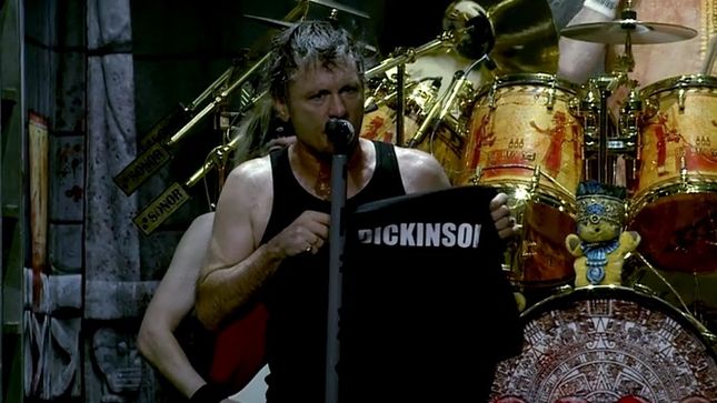 IRON MAIDEN's Bruce Dickinson Honored By New Zealand’s Rugby World Cup-Winning All Blacks; Video