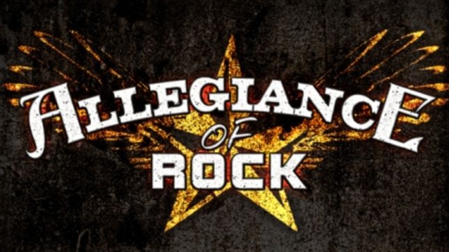 ALLEGIANCE OF ROCK Featuring GUS G., JOHN LEVEN, ANDERS JOHANSSON And MATS LEVEN Makes Live Debut At Stockholm Rocks 2016 (Video)