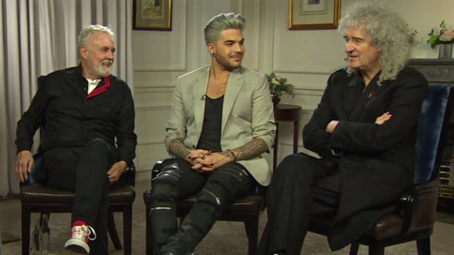 QUEEN + ADAM LAMBERT Discuss European Tour 2016; Video