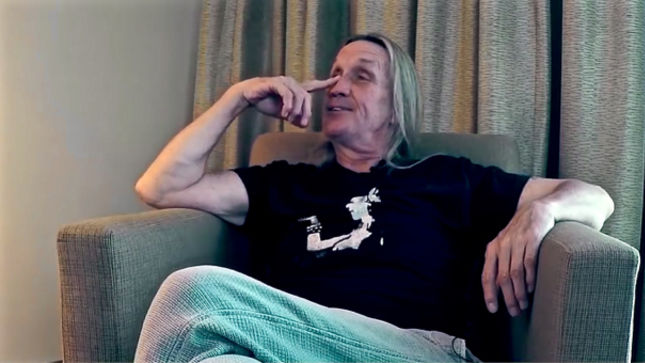 IRON MAIDEN Drummer NICKO MCBRAIN On The Fight That Broke His Nose - “He Clobbered Me Good, The Bastard”; Video Posted