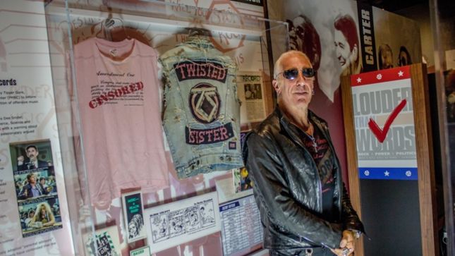 TWISTED SISTER’s DEE SNIDER Talks About Rock Hall’s Louder Than Words Exhibit - “We Were The Poster Child For Everything The PMRC Was Saying Was Bad About Rock ’N’ Roll”