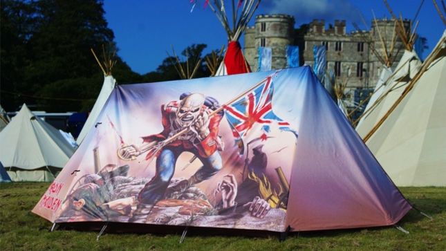 IRON MAIDEN - Trooper Tent Unveiled For Festival Season