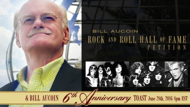 BILL AUCOIN – Petition Launched To Induct KISS, BILLY SQUIER, BILLY IDOL Manager Into Rock & Roll Hall Of Fame