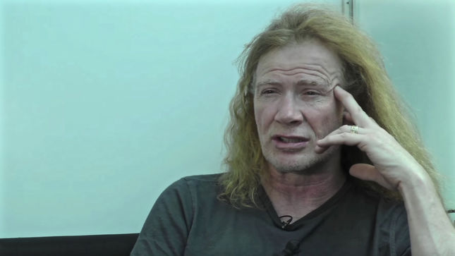 MEGADETH Frontman DAVE MUSTAINE On Mainstream Media  - “I Don’t Really Know How There’s Any Necessity To Cover Heavy Metal Unless Something Fantastic Or Tragic Happens”; Video