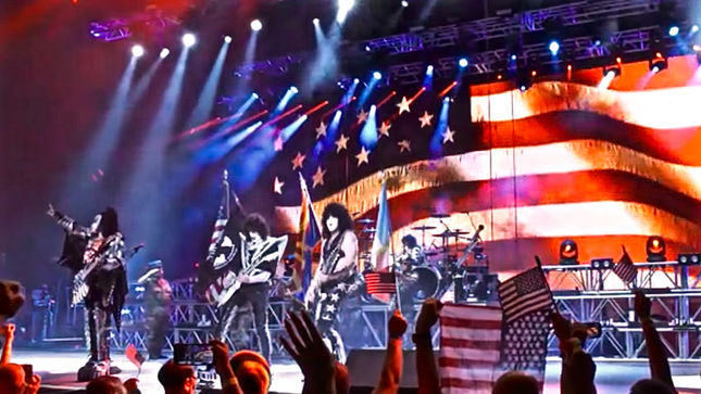 KISS Pay Tribute To US Military: Active Duty And Veterans; 4th Of July Video Streaming