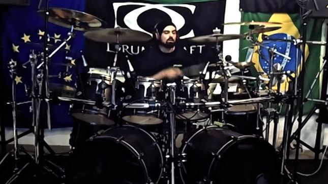 Former ICED EARTH Drummer RAPHAEL SAINI Offers The History Of Blast Beats Lesson; Video