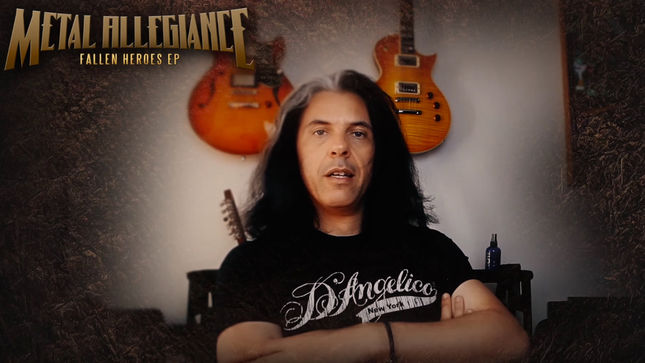 METAL ALLEGIANCE - Fallen Heroes EP Available For Pre-Order; ALEX SKOLNICK Discusses The Loss Of Legends (Video)