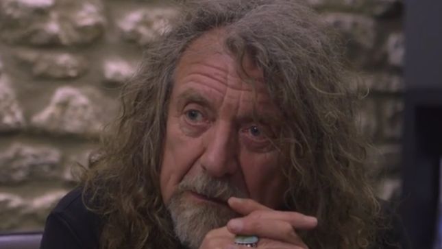 ROBERT PLANT Signs Limited Edition Records To Support British Red Cross Work With Refugees