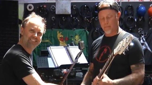 METALLICA Upload The Making Of "Hardwired" Video 