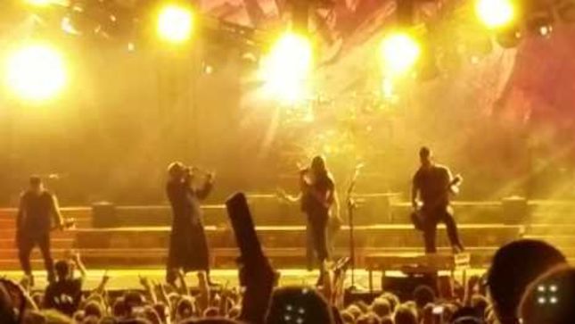 GEOFF TATE, MARK TREMONTI And COREY LOWERY Perform With DISTURBED At Pain In The Grass Festival 2016; Fan-Filmed Video Posted