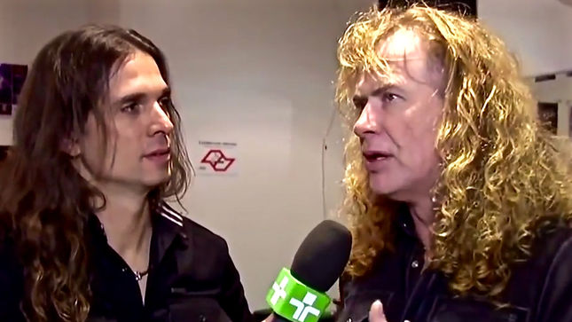 MEGADETH - Guitarist KIKO LOUREIRO Interviews DAVE MUSTAINE And DAVID ELLEFSON; Video Streaming