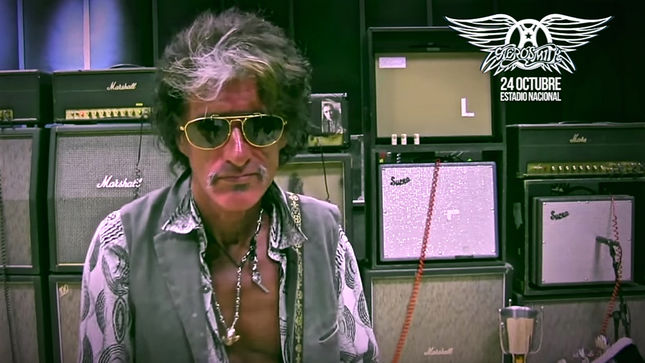 AEROSMITH Guitarist JOE PERRY Invites Fans To Upcoming Show In Peru; Video