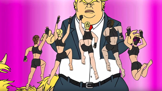 PUSCIFER - Female Fighters Tackle Trumpzilla In “The Arsonist” Music Video