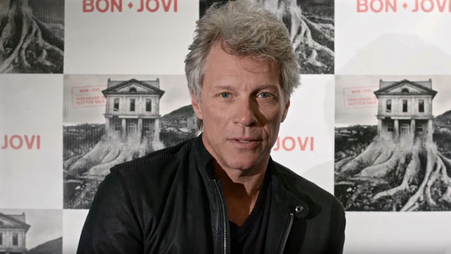 BON JOVI Singer JON BON JOVI Discusses This House Is Not For Sale Album - “It’s A Record About Our Integrity, My Integrity”; Video