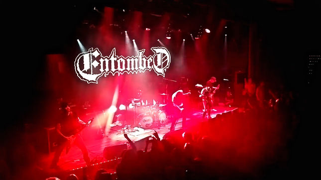 ENTOMBED Perform Sold Out Show On Board Silja Galaxy For Baten Cruise Series; Video Streaming