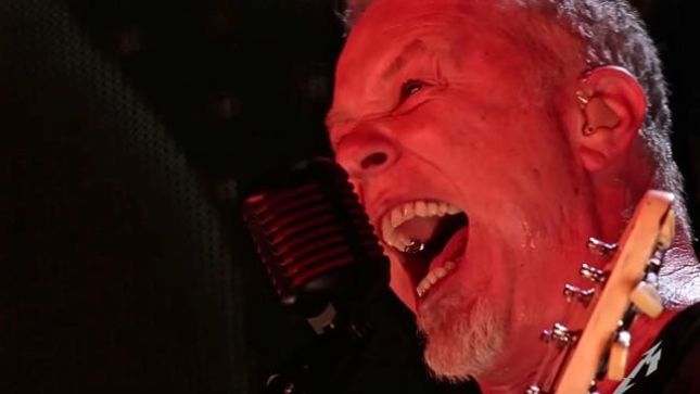 JAMES HETFIELD Says METALLICA Have “Booked Out Two Years” For Touring; “I Would Like To Make Some New Music Sooner Than Eight Years, For Sure”; Audio