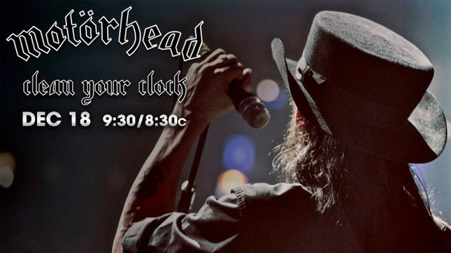 MOTÖRHEAD’s Clean Your Clock To Air As Part Of AXS TV’s Merry Metal-thon