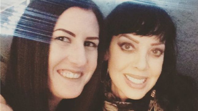 CRADLE OF FILTH's LINDSAY SCHOOLCRAFT Pens Open Letter To BIF NAKED - "You Have Been Such An Outstanding Role Model To Me And So Many All These Years"