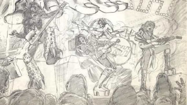 NEAL ADAMS Unveils 37 Year-Old, Never-Before-Seen Marvel KISS Artwork