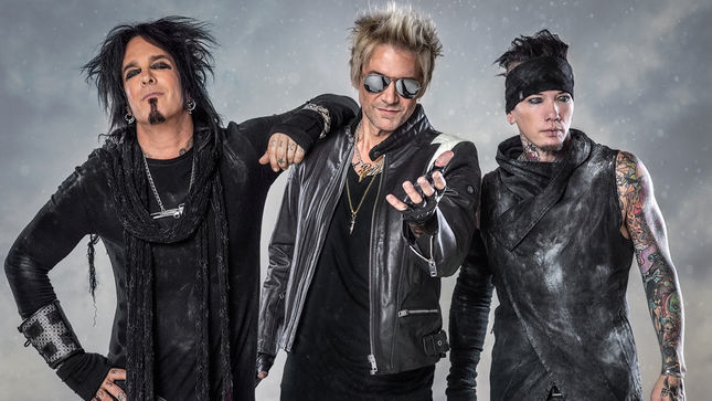 SIXX:A.M. - "We're Going Back Into The Studio In January" (Video)