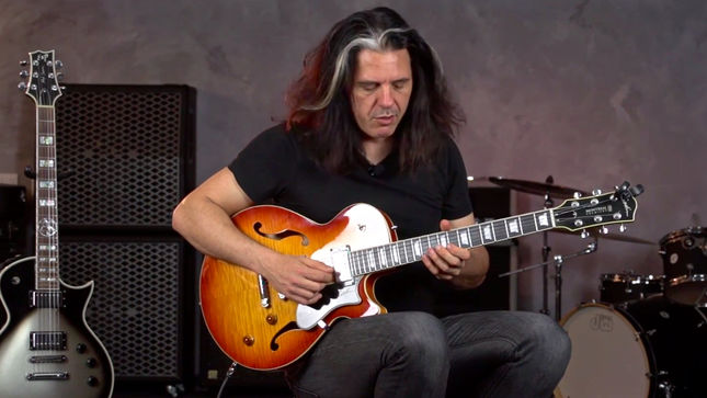 TESTAMENT Guitarist ALEX SKOLNICK - How To Play Over Blues Changes Lesson Part 2 (Video)