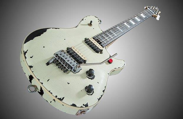 VAN HALEN - Wolfgang USA Tour Relic Replica Guitar Unveiled At NAMM 2016