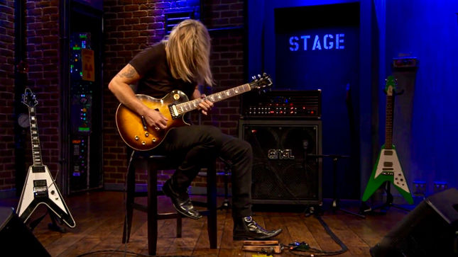 JUDAS PRIEST Guitarist RICHIE FAULKNER Performs Jam Track Central Tune “Wah Zone” Live On EMGtv; Video