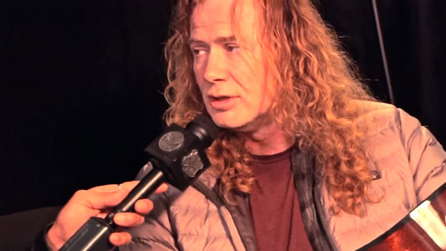 MEGADETH Frontman DAVE MUSTAINE At NAMM 2017; Dean Guitars Video Interview Streaming