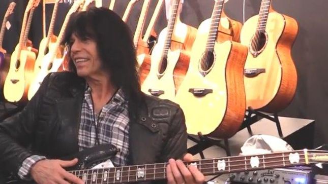 RUDY SARZO Showcases New Signature Bass In NAMM Video