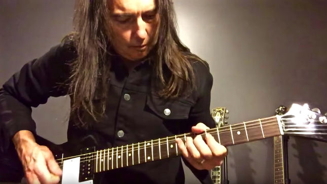 BLACK STAR RIDERS Guitarist DAMON JOHNSON Releases “Heavy Fire” Guitar Demo Video