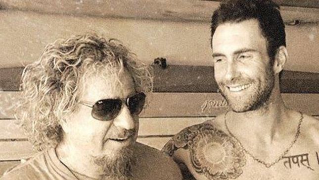 SAMMY HAGAR Teams Up With ADAM LEVINE To Bottle Mezquila