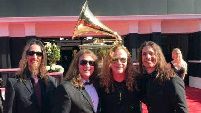 MEGADETH - Red Carpet Video Interview From The Grammys