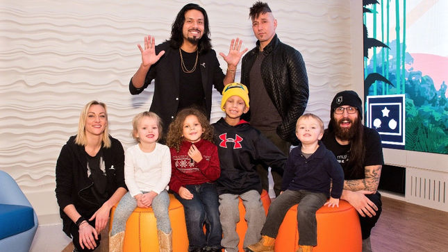 POP EVIL Visit St. Jude Children's Research Hospital; Videos Posted