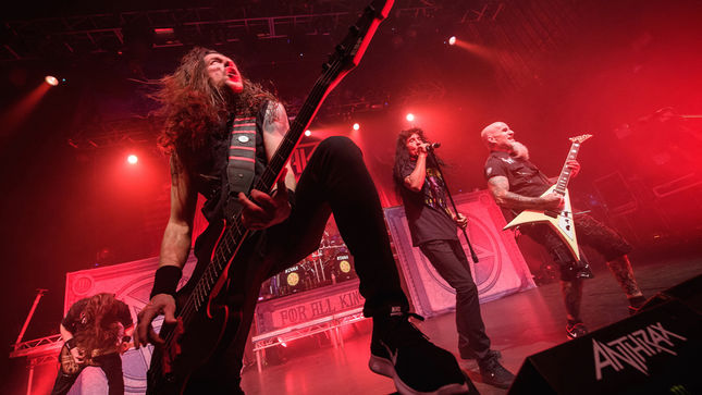 ANTHRAX Reveal More Details For Upcoming Glasgow-Filmed DVD Release