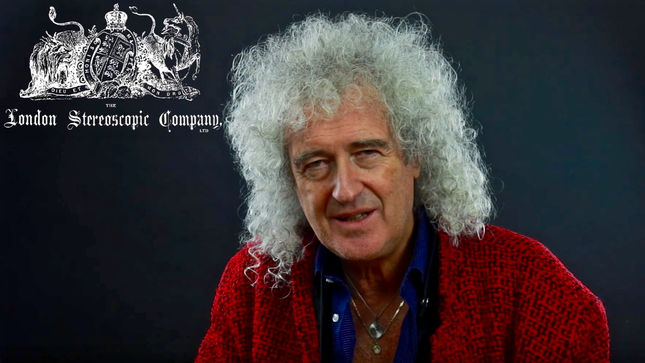 BRIAN MAY Discusses Upcoming QUEEN In 3-D Book - “This Has Been Completely A Labor Of Love For Me”; New Video Teaser Posted