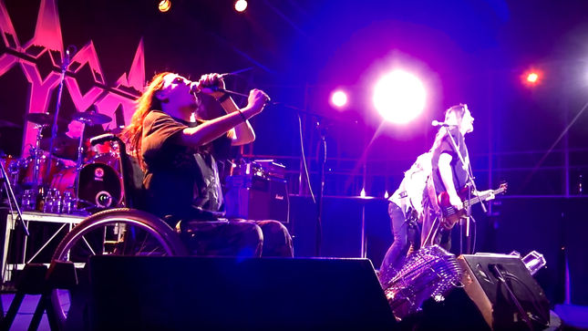 SODOM Bring Wheelchair-Bound Audience Member On Stage To Perform With Band In Ukraine; Video