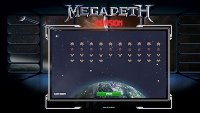 MEGADETH – Invasion Video Game Released; Play For A Chance To Win Prizes 