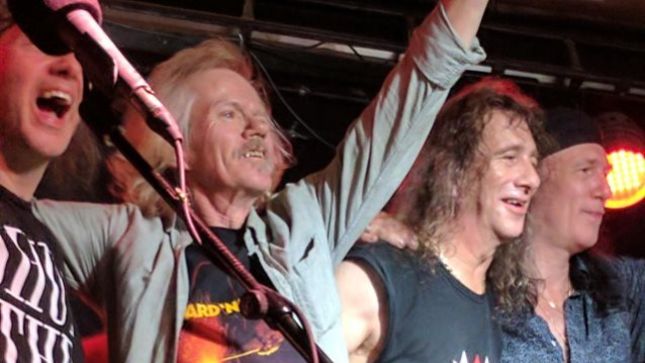 ANVIL - Original Guitarist DAVE ALLISON Makes Guest Appearance At Peterborough Show; Fan-Filmed Video Posted