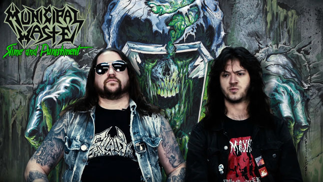 MUNICIPAL WASTE Discuss Addition Of Guitarist NICK POULOS In New Slime And Punishment Video Trailer