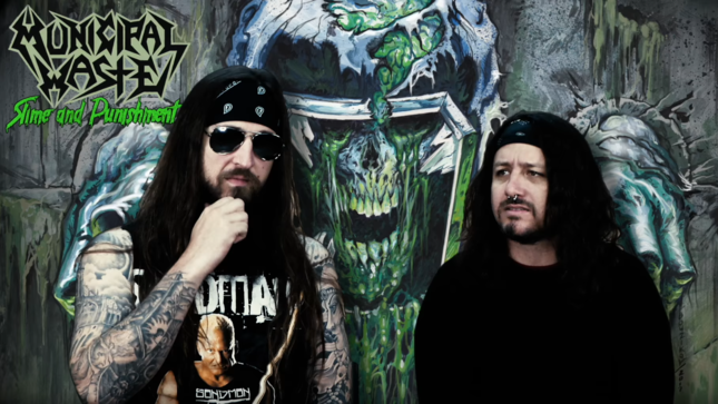 MUNICIPAL WASTE Discuss The Production Of Slime And Punishment; Video