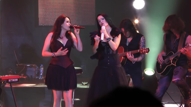  TARJA Joins Forces With WITHIN TEMPTATION Singer SHARON DEN ADEL On Stage In The Czech Republic; Video Report Streaming