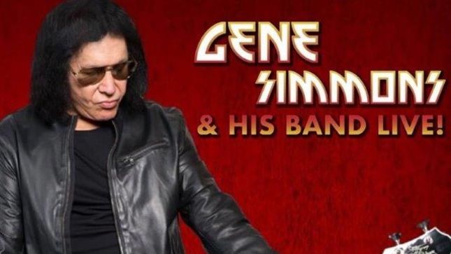 GENE SIMMONS - North American Solo Tour Dates Announced