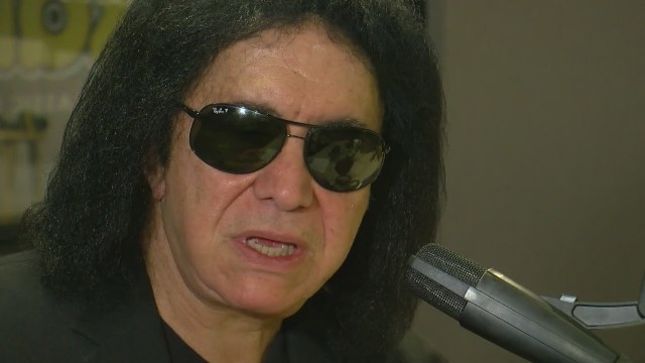 GENE SIMMONS Signs Bass Guitars For Upcoming Benefit Concert Supporting The Children Matter (Video)