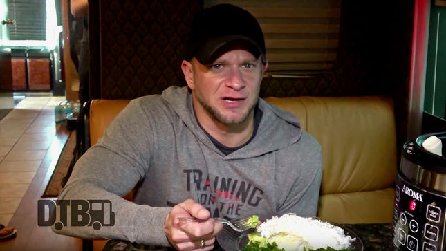 ALL THAT REMAINS Frontman PHIL LABONTE Featured In New Tour Pranks Episode; Video