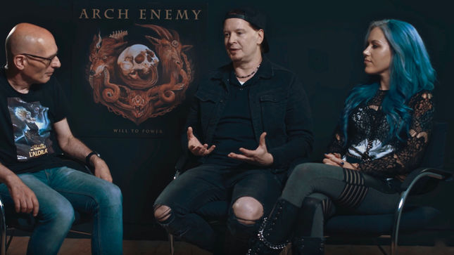 ARCH ENEMY Discuss Upcoming Will To Power Album In 30-Minute Video Interview With MALCOLM DOME