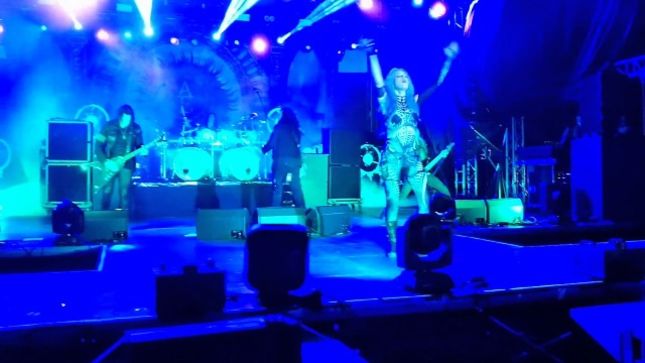 ARCH ENEMY Perform "The World Is Yours" Live For The First Time; Fan-Filmed Video Posted