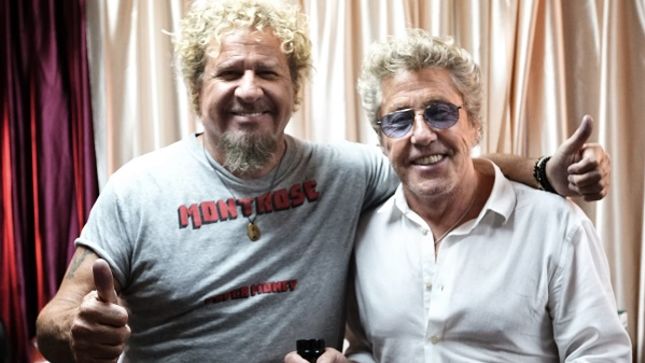 SAMMY HAGAR - Season Three Of Rock And Roll Road Trip To Feature DAVE GROHL, ROGER DALTREY