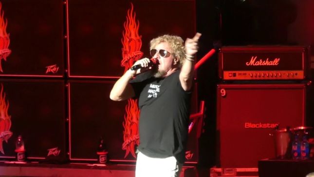 THE CIRCLE Featuring SAMMY HAGAR And MICHAEL ANTHONY Perform VAN HALEN And LED ZEPPELIN Classics Live In Philadelphia; Fan-Filmed Video Posted