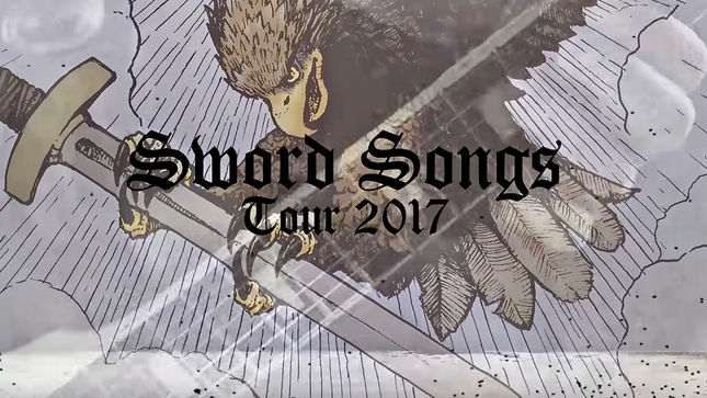 GRAND MAGUS Launch Video Trailer For Sword Songs Tour 2017 With EVIL INVADERS, ELM STREET